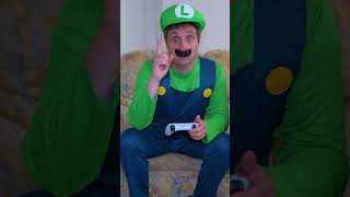 Smart Luigi saved the day #mario #supermario
