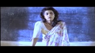 Silk Smitha | Teaching Old Man Kannada Comedy Scenes | Halli Meshtru Kannada Movie | Ravichandran