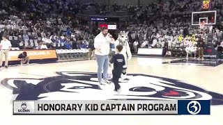 UConn, Connecticut Children's join forces for 'Honorary Kid Captain' program