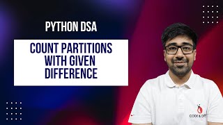 DSA in Python - Count Partitions with Given Difference | Reduce to Subset Sum | GFG | Part 206