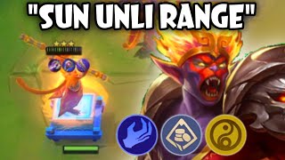 STAGE HYPER SUN FULL RANGE COMBO !! MUST WATCH !! MAGIC CHESS MOBILE LEGENDS 2025