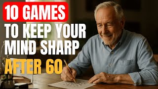 10 Brain Games Seniors Can Play Daily to STAY SHARP and Focused After 60