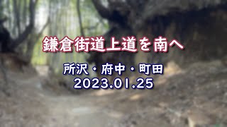 鎌倉街道上道を南へ　所沢・府中・町田