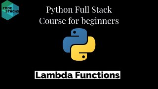 Lambda functions in Python