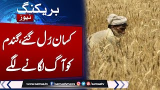 Wheat Crisis in Pakistan | Govt Ready To talk| Farmers in Trouble | Samaa TV