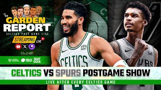 LIVE: Celtics vs Spurs Postgame Show | Garden Report