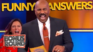 FUNNIEST & DUMBEST Answers On Family Feud With Steve Harvey