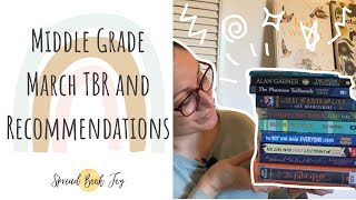 Middle Grade March TBR, plus fantastic recommendations for fantasy, classics, mystery and more!
