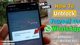 How To Unblock Yourself On WhatsApp In 2023 If Someone Blocked You!!