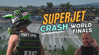 2024 Lake Havasu IJSBA World Finals | DEVEN CRASHES THE SUPERJET \u0026 DUSTIN DOES NOT SEEM IMPRESSED!