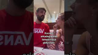 Kocamı Arkadaşlarımla Tanıştırırsam #alifiru #çift #komik #tiktok #şarkıcı #komedi #komikvideolar