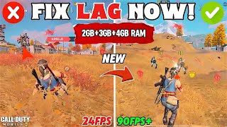 How To Fix LAG and FPS DROP in COD Mobile 2025 🔥💯 | Fix LAG in CODM | Call Of Duty Mobile