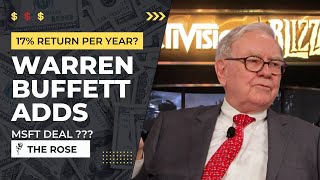 Activision Blizzard (ATVI) Stock - Warren Buffett BUYS, Should You?!?! (17% Return)