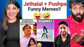 Jethalal Roasted this girl! 🤣 (Try not to Laugh ) REACTION !!