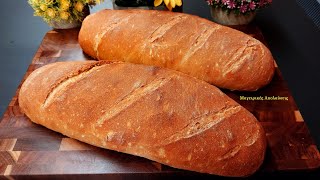 No-Knead Bread💯 No Dutch Oven Needed! With just 4 Ingredients! The yeast activation happened in salt