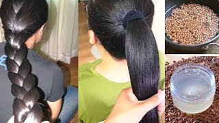 ಕೂದಲು ಉದುರದೆ ಉದ್ದ ದಟ್ಟವಾಗಿ ಬೆಳೆಯಲು ಇದನ್ನು ಹಚ್ಚಿ | Flaxseed Gel for Fast Hair Growth And Hair Loss