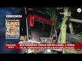 terekam cctv detik detik kecelakaan maut bus pariwisata di batu 4 orang tewas