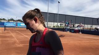 ACT Clay Court International Tennis - Katy Dunne [5] v Olivia Tjandramulia 2-6 6-3 6-3