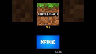 Minecraft vs fortnite #minecraft #fortnite