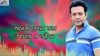 Onek Bedona Vora (অনেক বেদনা ভরা)onek dekhechi ami | S D Rubel | Lyrical Video | Bangla new song
