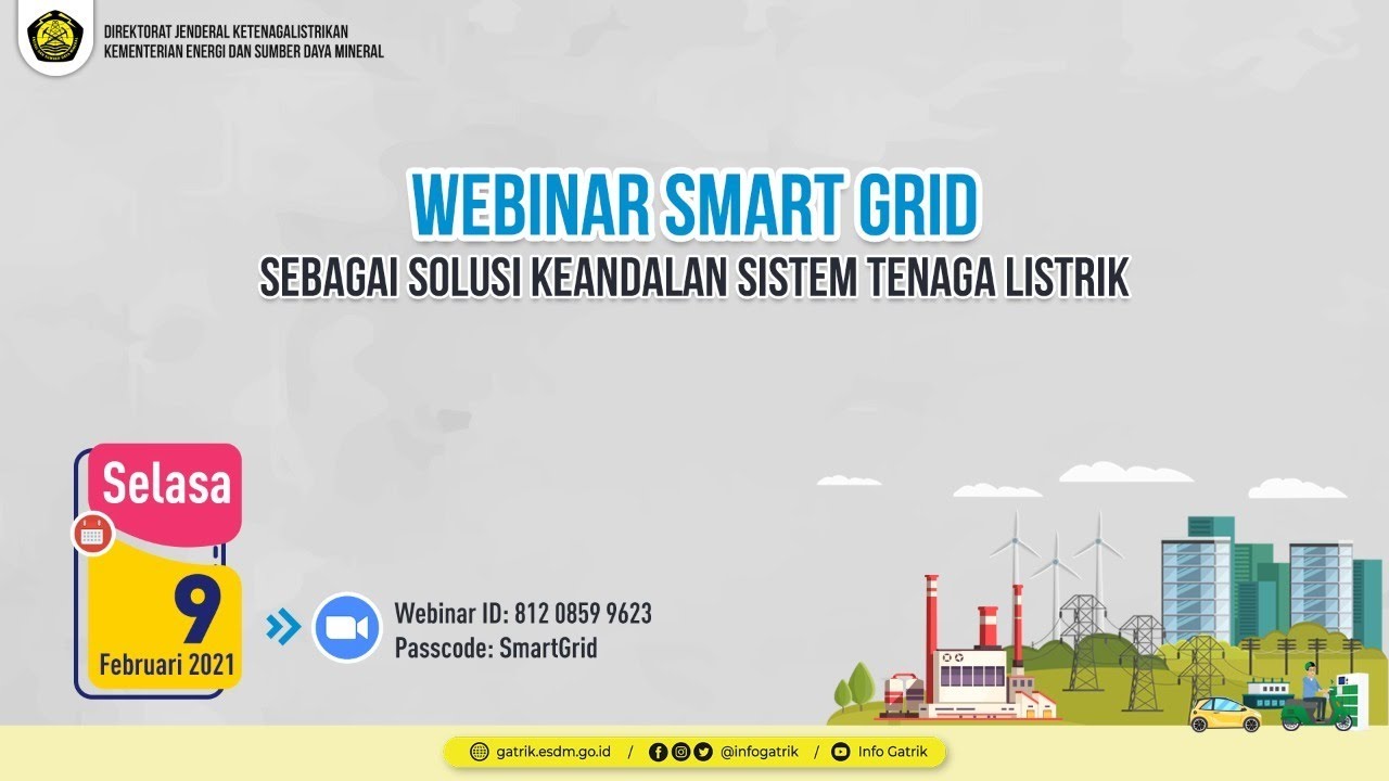 Webinar Smart GRID Sebagai Solusi Kendala Sistem Tenaga Listrik - YouTube