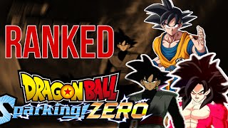 RANKED Triple Goku Team In Dragon Ball Sparking ZERO