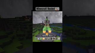 Get Ready For LiftOff! | Minecraft Rocket tutorial 🚀