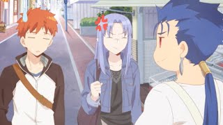 Emiya san Chi no Kyou no Gohan | Caster \u0026 Lancer Talk