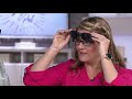 Jonathan Paul Retro Cat Fitover Sunglasses with Case on QVC