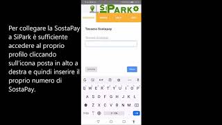 Come associare la SostaPay a SiPark