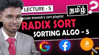 Radix sort algorithm in tamil with code | Sorting Algorithm - 5 | Code Thanish