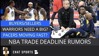 NBA Trade Rumors: Buyers/Sellers At Deadline, Pacers Without Oladipo, Lakers Options, Warriors Depth