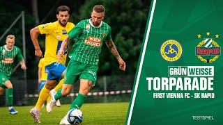 Grün-Weiße Torparade: First Vienna FC - SK Rapid