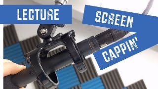 How to record lectures: Screen Capture System w/ Presenter Audio