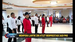 Menpora Lantik 286 Atlet Berprestasi Jadi PNS