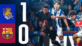 REAL SOCIEDAD 1 vs 0 FC BARCELONA | LALIGA 2024/25 MD13