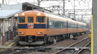 近鉄12410系上本町行き特急、白塚駅発車