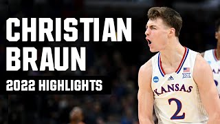 Christian Braun 2022 NCAA tournament highlights
