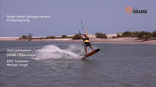 Sicher höher Springen lernen #2Kite Basics Sprung