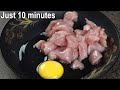 Just 10 Minutes Chicken Recipe for Snacks