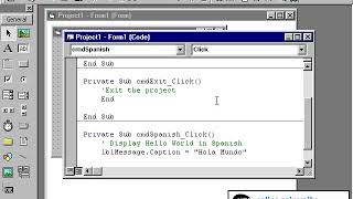 Learn Visual Basic 6 Part5: Writing Code
