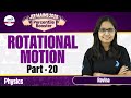 Rotational Motion Part 20 | Class 11 Physics | JEE Mains 2025 Preparation | LIVE |@InfinityLearn-JEE