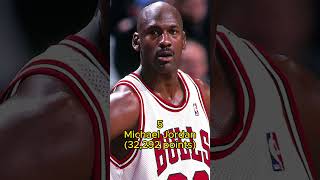Top 7 NBA Scoring Leaders of All Time #shorts