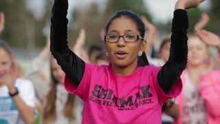 Anti-Bullying Flash Mob, February 2016 (750+ youth)