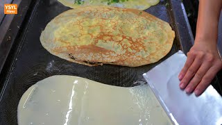 Egg Pancake - Taiwanese Street Food