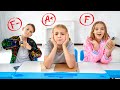 Five Kids show that knowledge at school is the most important thing