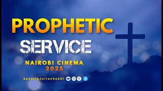 Supernatural Expansion || Apostle Julius Suubi || Prophetic Service ~ Nairobi Cinema(JAN 23, 2025)