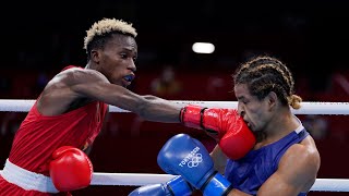 Watch how Ghanaian Boxer Samuel Takyi destroyed his opponent in the ongoing Tokyo Olympics