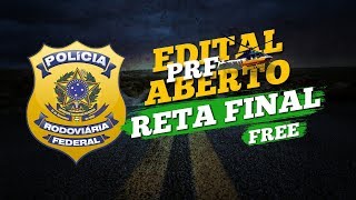 Aula de Redação para PRF Edital Aberto - Reta Final PRF |AO VIVO| AlfaCon