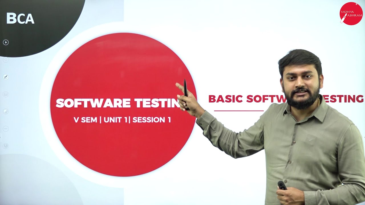 DAY 01 | SOFTWARE TESTING | V SEM | B.C.A | BASIC SOFTWARE TESTING | L1 ...